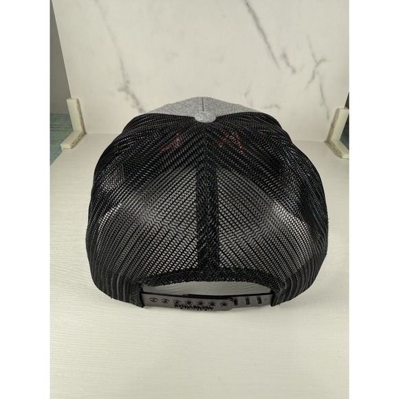 ATL Hat Grey/Black with Red Letters Trucker Style New - Picture 3 of 5
